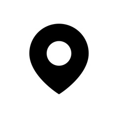 Location pin icon. Map pin place marker icon symbol