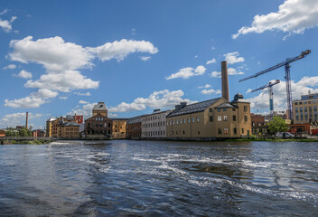 Fototapeta premium view of the city