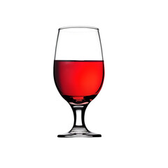 Red wine cup alcoholic drink cocktail goblet png element easy to use