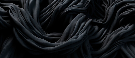 background with natural expensive dark fabric. High quality  Generative AI