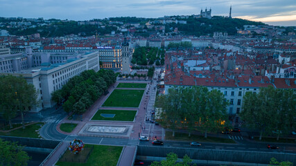 Vue sur Lyon