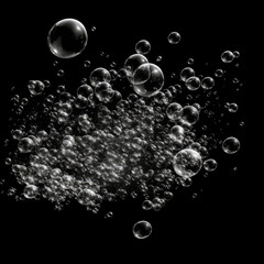 bubbles overlay designer asset   created with Generative Ai