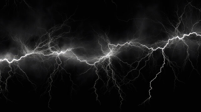 lightnings overlay designer asset  created with Generative Ai