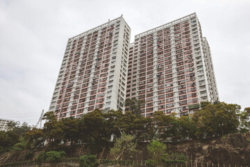 April 30 2023 the residential area, Shek Lei, Shek Yam, hk