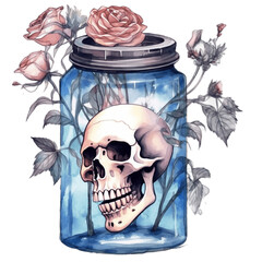 Skeleton_Knight_in_a_glass_jar_watercolor_painting
clip art
Size 4096x4096
300 Dpl
.Png
"Generative AI"