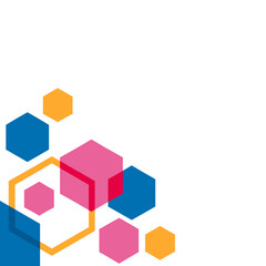 Obraz premium Geometric Corner Shape