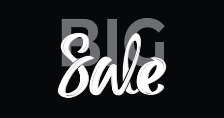 The typographic design of the saying 