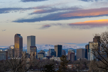 Denver Mountain Morning