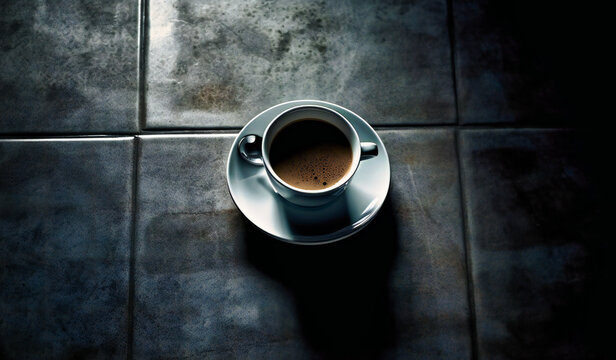image of a cup of coffee on a table