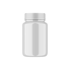 Pill Bottle. 3D Render