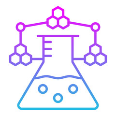 Formula Line Gradient Icon