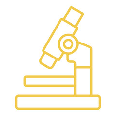 Microscope Multicolor Line Icon