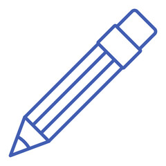 Pencil Multicolor Line Icon