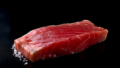Enjoy the Delicate Flavors of Yellowfin Tuna Steak Cut from the Belly