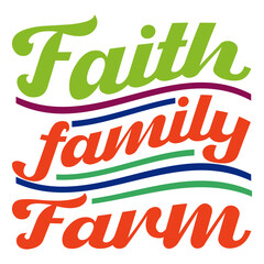 Retro farmhouse T-shirt Design, Vector