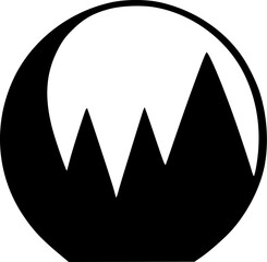 black mountain icon