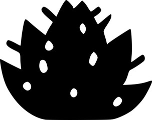 black cactus icon