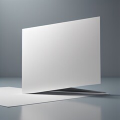 Fototapeta premium blank white paper