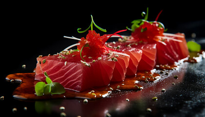 Discover the Perfect Balance of Freshness and Umami in Our Yellowfin Tuna Sashimi