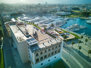 Obraz premium city view in italy