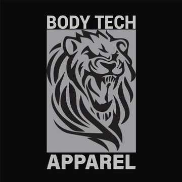 tiger head vector