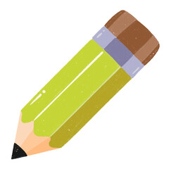 pencil crayon cartoon