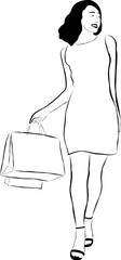 Woman Shopping Bags