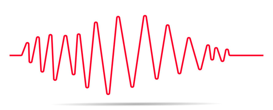 Heartbeat rhythm symbol.world heart health day.pulse tracking. EKG and heart symbol. vector design eps 10.