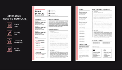 Best Resume Template - Stand Out in the Job Market with Our Professional Design