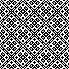 Abstract seamless monochrome pattern on white background for coloring. Design for banner, card, invitation, postcard, textile, fabric, wrapping paper, coloring book.