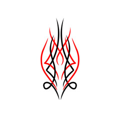 Pin Stripe vintage,  Pinstripe sticker