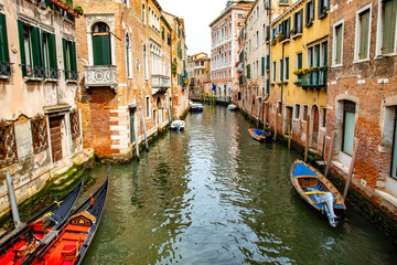 Obraz na płótnie Canvas Venice in Italy and venetian landscapes