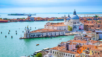 Venice in Italy and venetian landscapes