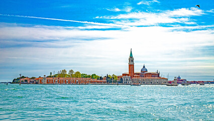 Venice in Italy and venetian landscapes