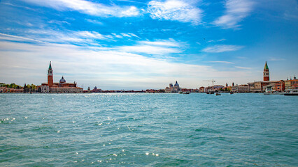 Venice in Italy and venetian landscapes