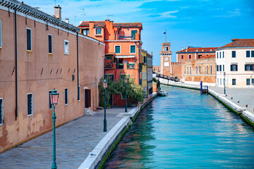 Venice in Italy and venetian landscapes