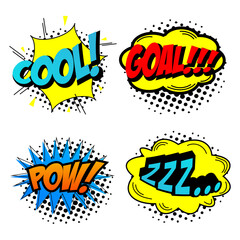  Comic Text Box Clipart PNG