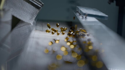 Gelatin capsules in the production of vitamins and medicines