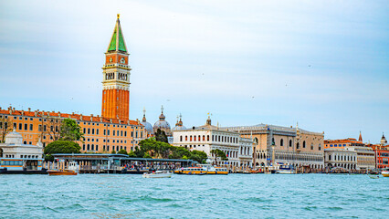 Venice and venetian island saint marc and campanile