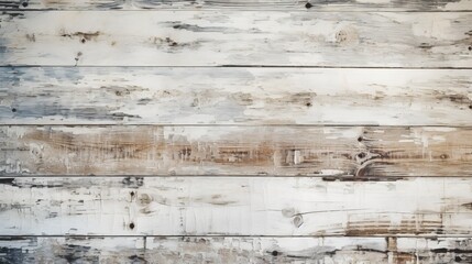 white old wood background, abstract wooden texture, generative ai