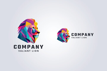 Leader Valiant Lion Logo