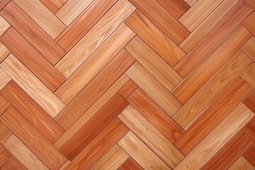wood brown parquet background, wooden floor texture, generative ai