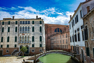 Venice, italy and venetian landscpe