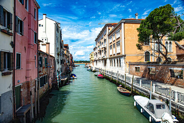 Obraz na płótnie Canvas Venice, italy and venetian landscpe