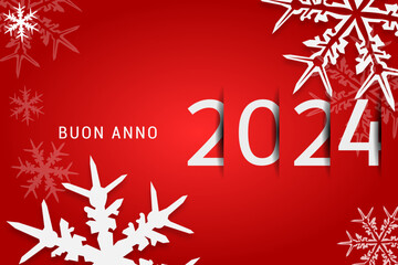 felice anno nuovo - buon anno 2024