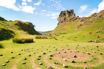 Schottland - Fairy Glen - isle of skye Wanderung