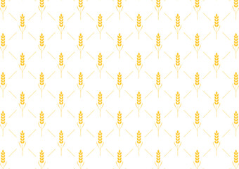 Wheat pattern wallpaper. oat symbol. free space for text. rice sign. Rice pattern wallpaper.