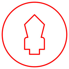 red arrow icon