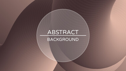 Abstract geometric vector background with 3d twisted liquid shape. Fluid shapes composition. Colorful design template for presentations, webinars, mobile devices, branding.