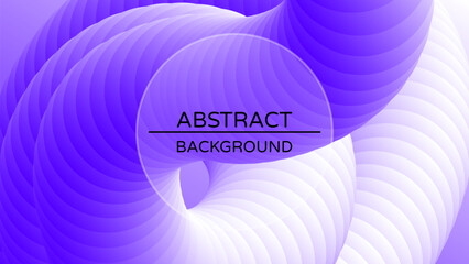 Abstract geometric vector background with 3d twisted liquid shape. Fluid shapes composition. Colorful design template for presentations, webinars, mobile devices, branding.